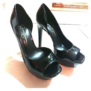 Jessica Simpson platform heels